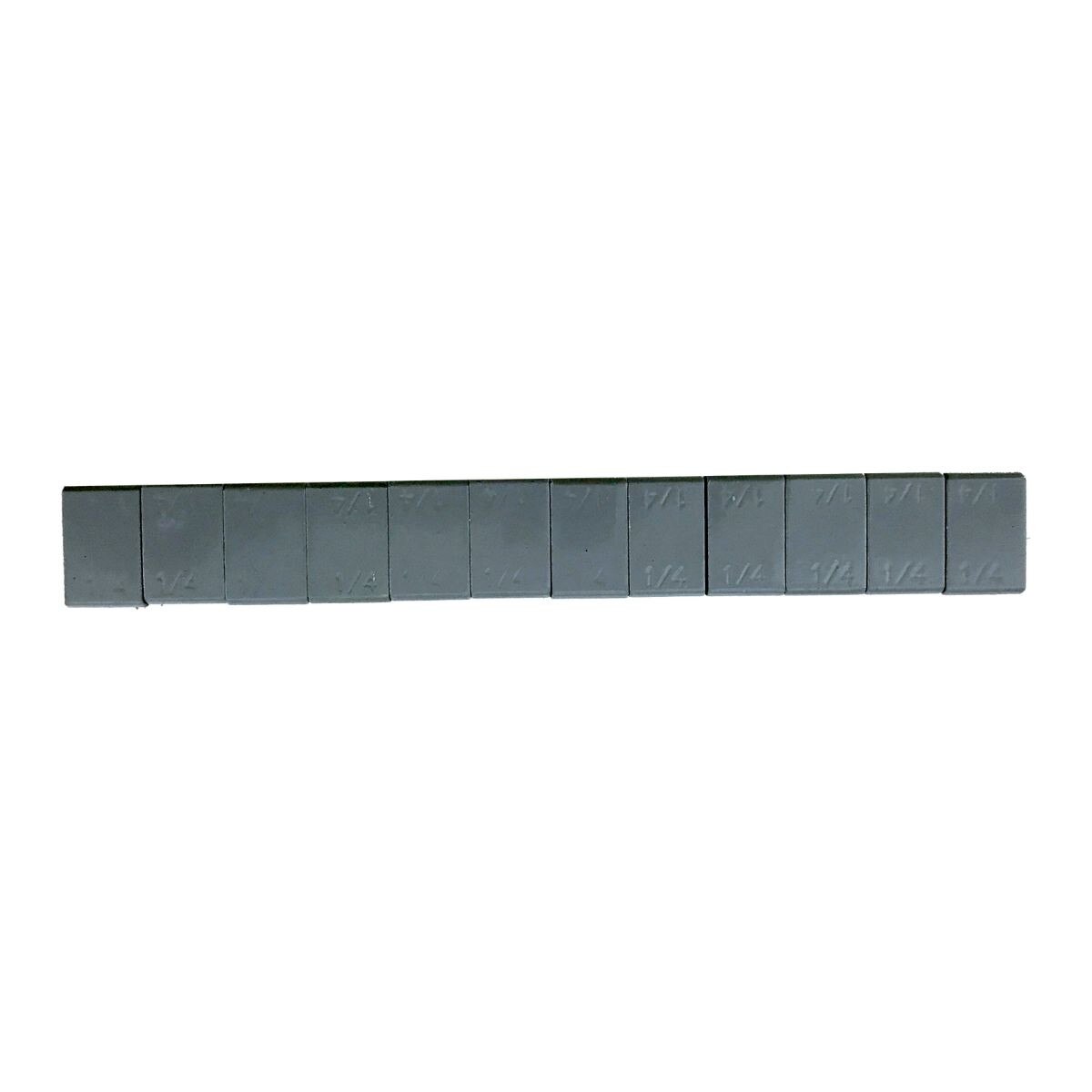 Steel adhesive wheel weights 1/4 oz